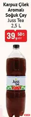 JUSS TEA KARPUZ ÇİLEK AROMALI SOĞUK ÇAY 2,5 L JUSS TEA KARPUZ ÇİLEK AROMALI SOĞUK ÇAY 2,5 L